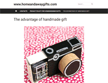 Tablet Screenshot of homeandawaygifts.com